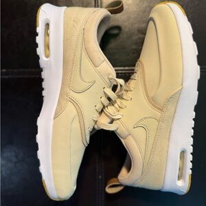 Nike Wmns Air Max Thea Premium 'Beach' leather sneaker. Women’s size 8